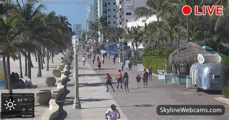 webcam hollywood beach|Live Beach Cam Hollywood Beach Broadwalk, Florida